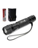Ultrafire 501B U2 1300Lm 5-Mode-Led-Taschenlampe + 1 * 18650 Batterie + 1 * Ladegerät