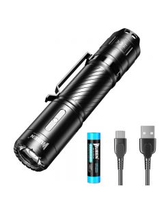 WUBEN C3 LED Taschenlampe USB C wiederaufladbare Taschenlampe 1200 Lumen IP68 Wasserdichte Laternenleuchte mit 2600 mAh 18650 Batterie