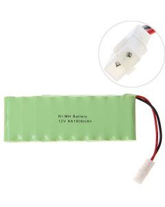 Ni-Mh Aa 12V 1800Mah Big White Plug Battery Pack-10 Pcs A Packung In Einem Raw