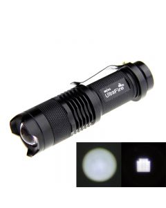 Mini Ultrafire SK68 Q5 Led 300Lm Zoomable Taschenlampe (1 * 14500/AA)