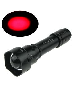 Uniquefire Uf-T20 Einstellbar Led 1 Mode Zoom Rote Farbe Taschenlampe (1 * 18650, Nicht Einschließen)