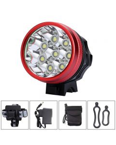 8T6 LED-Fahrradlicht, 3 Modi, 7000 Lumen, Fahrradlicht-Set