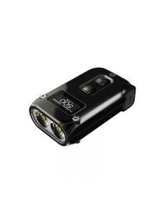 Nitecore TINI 2 SS USB-C wiederaufladbare Schlüsselanhänger-LED-Taschenlampe aus Edelstahl