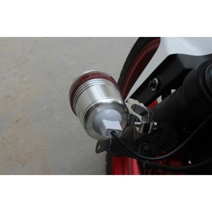 LED-Scheinwerfer Vigor Klarglas E-geprüft Motorrad Universal