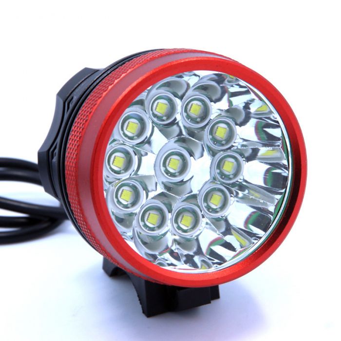 3Xcree Xm-L T6 Led-Radlampe 3T6 Usb-Scheinwerfer-Fahrrad-Bike-Licht (Nur  Lampenmütze)