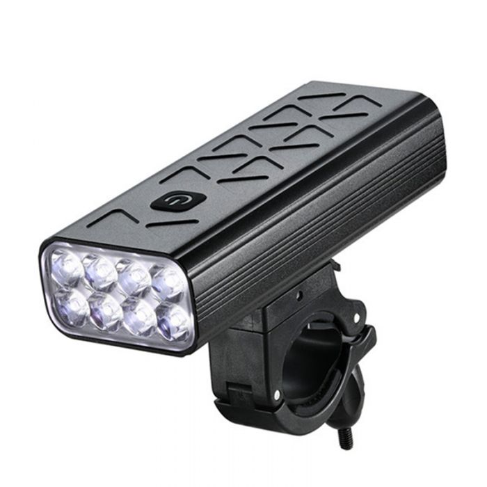 10000mAh Flashlight For Bicycle Front Light Bike 8T6 LED USB Rechargeable  Display MTB Cycling Headlight