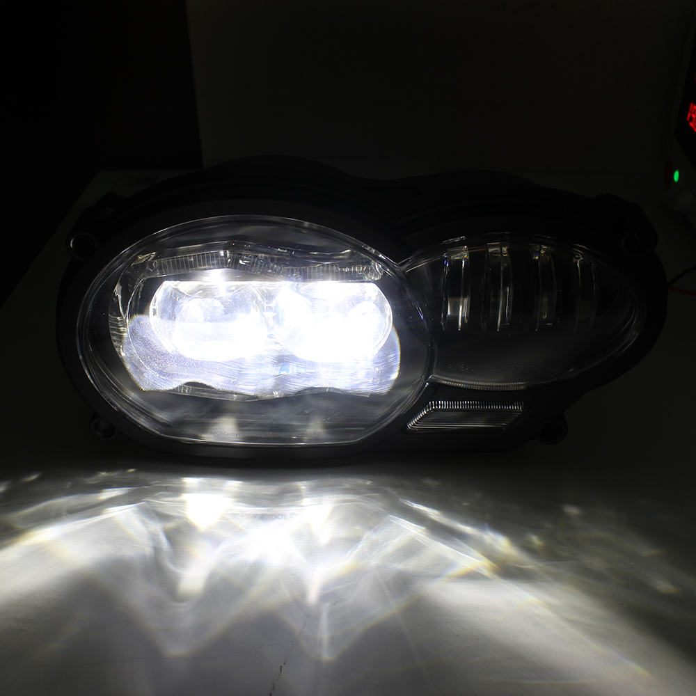 Motorrad LED Scheinwerfer für BMW R1200GS R 1200 GS ADV R1200GS LC 2004-2012  (passend Ölkühler)